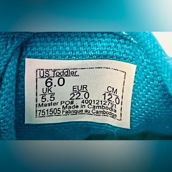 Vans Under The Sea Toddler Size 6 - Picture 6 of 6